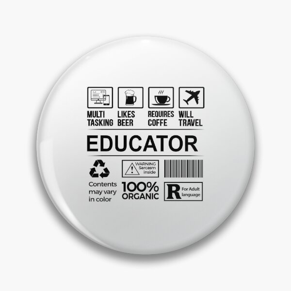 Item preview, educator T Shirt, MultiTasking Certified Job Gift Item, Job Profession,Mens Womens Girls Dad, educator Christmas Birthday Gift designed and sold by xlnv.