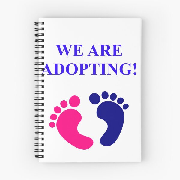 Item preview, We Are Adopting designed and sold by mymysterycloset.