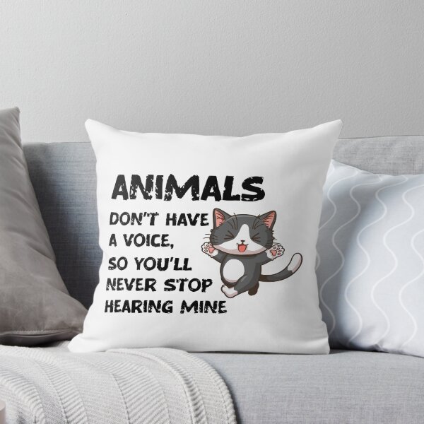 Item preview, Animals Don't Have A Voice, Wildlife Warrior designed and sold by SportyDogShop.