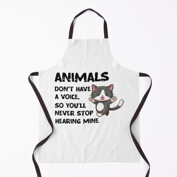 Item preview, Animals Don't Have A Voice, Wildlife Warrior designed and sold by SportyDogShop.