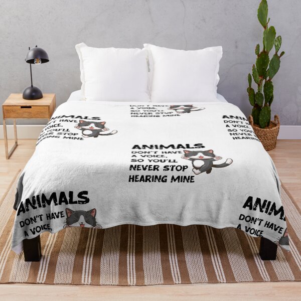 Item preview, Animals Don't Have A Voice, Wildlife Warrior designed and sold by SportyDogShop.