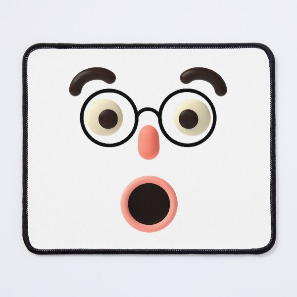 Item preview, confused face designed and sold by LadyMoldavites.