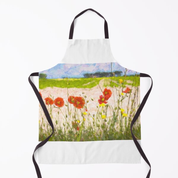 Item preview, Red Poppies at the Farm designed and sold by nbrandsberg.