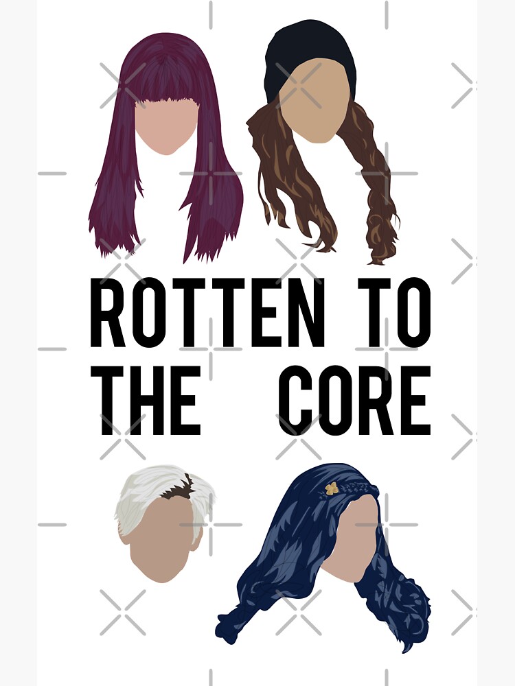 Rotten to the Core - Descendants - Sticker