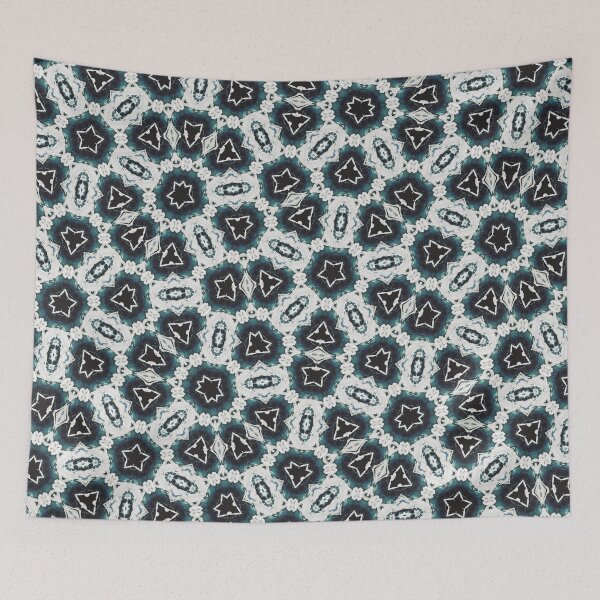 Item preview, Forged By The Sea Ocean Tessellation Art 101 designed and sold by Shape-And-Color.