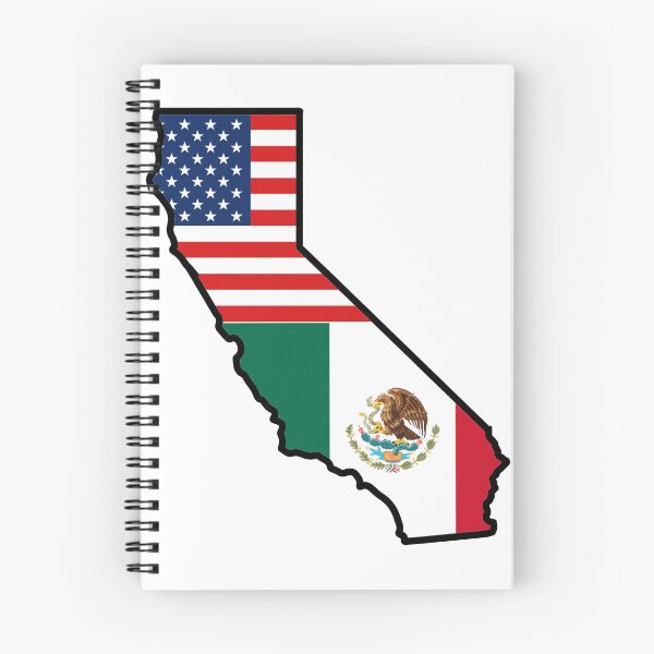 Item preview, Mexico California Flag designed and sold by SpinnySnails.