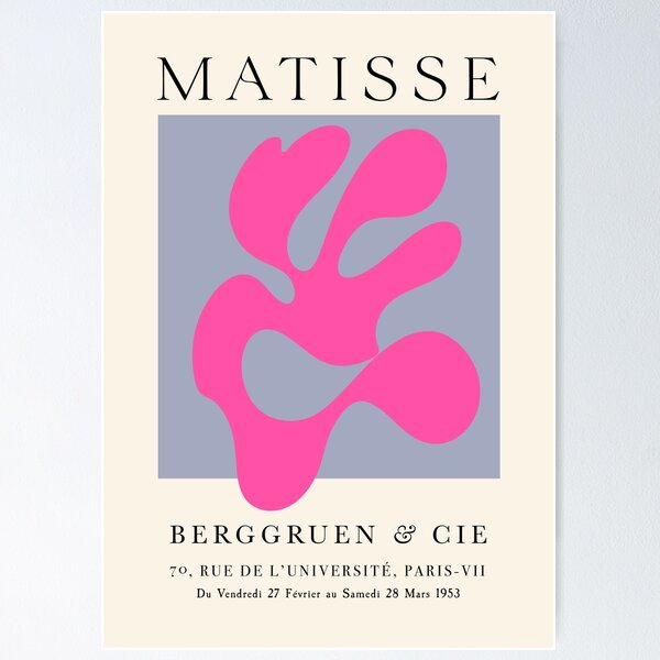 Item preview, Henri Matisse Design |  Matisse Merch designed and sold by grandlovely.