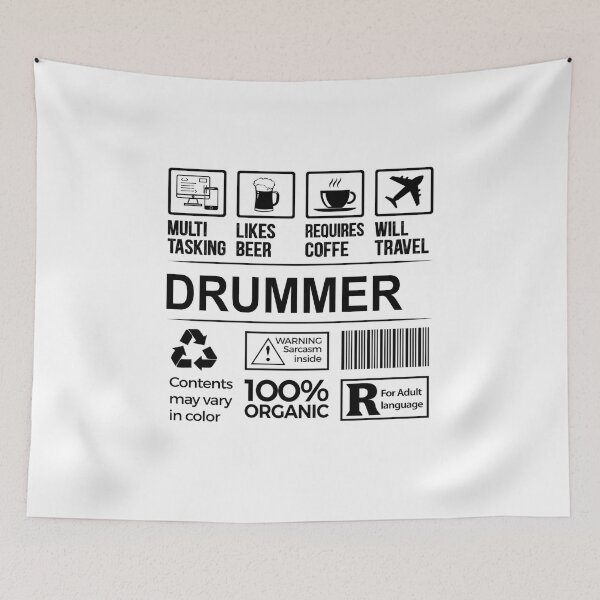 Item preview, drummer T Shirt, MultiTasking Certified Job Gift Item, Job Profession,Mens Womens Girls Dad, drummer Christmas Birthday Gift designed and sold by xlnv.