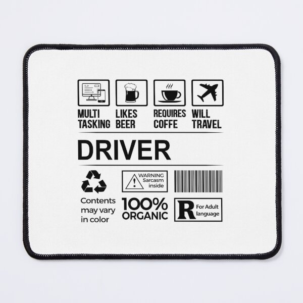 Item preview, driver T Shirt, MultiTasking Certified Job Gift Item, Job Profession,Mens Womens Girls Dad, driver Christmas Birthday Gift designed and sold by xlnv.