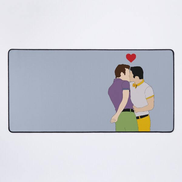 Item preview, Klaine Kissing designed and sold by byebyesally.