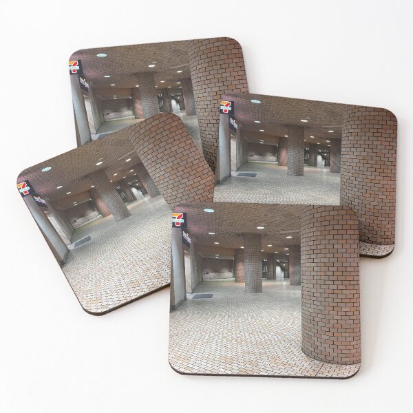 Item preview, liminal space seven eleven hallway designed and sold by holo 2000.