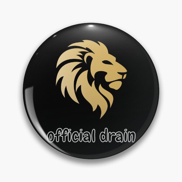 Item preview, official drain, drain gang, lion designed and sold by LadyMoldavites.