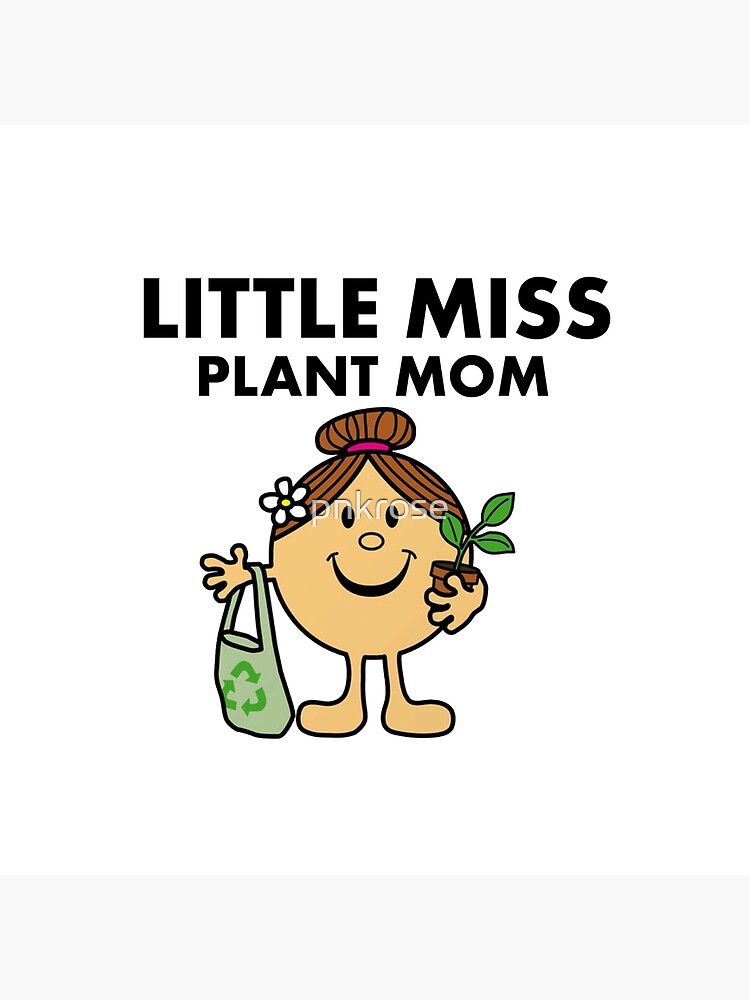 little miss plant mom Sticker for Sale by pnkrose