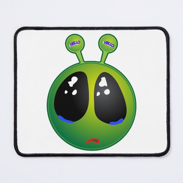 Item preview, sad alien Long designed and sold by LadyMoldavites.