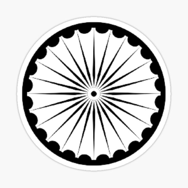 "ashok chakra sticker " Sticker for Sale by Abhi2k06 Redbubble