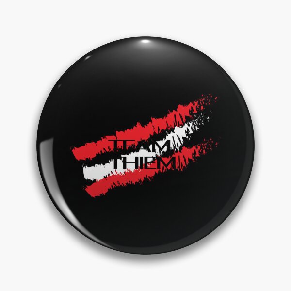 Item preview, Dominic Thiem Sticker designed and sold by cleobevdk.