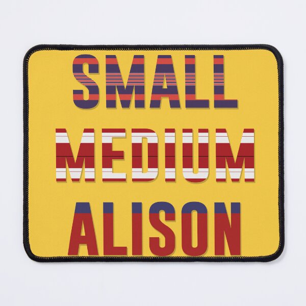 Item preview, Small, Medium & Alison designed and sold by byebyesally.