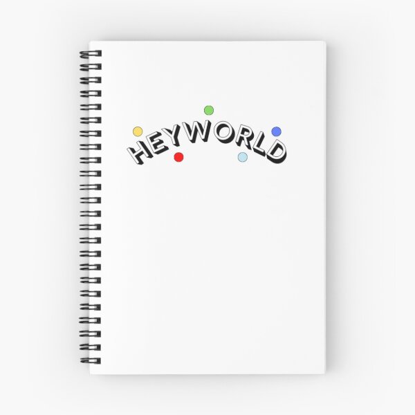 Item preview, Hey World! designed and sold by Yahli248.