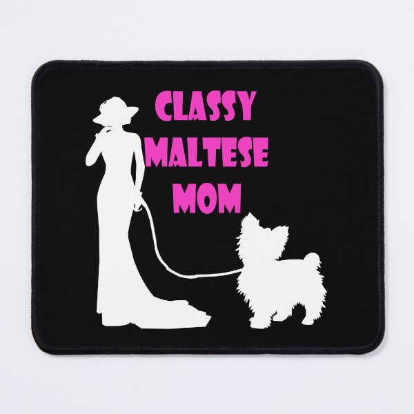 Artikelvorschau, Nobles Malteser-Mama-T-Shirt, Edler Malteser-Mama-Hut, Edle Malteser-Mama-Telefonhüllen, Edler Malteser-Mama-Aufkleber, Edler Malteser-Mama-Shirt für Babys entworfen und verkauft von Poussyarts.