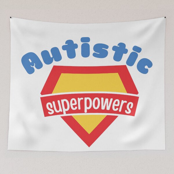 Item preview, Autistic Superpowers designed and sold by TheCellDesigns.