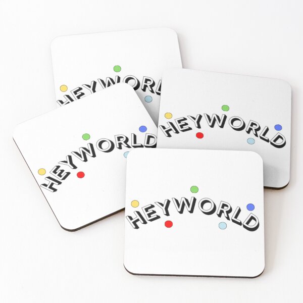 Item preview, Hey World! designed and sold by Yahli248.