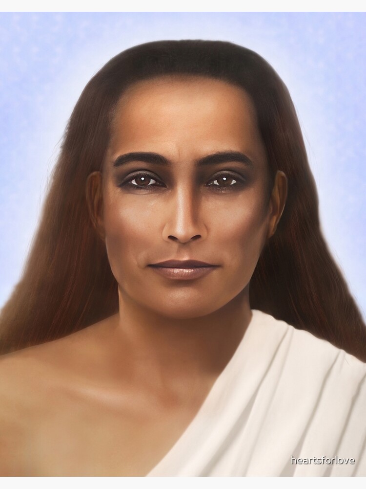 Sri Mahavatar Babaji Portrait Art Board Print For Sale By Heartsforlove Redbubble 8789