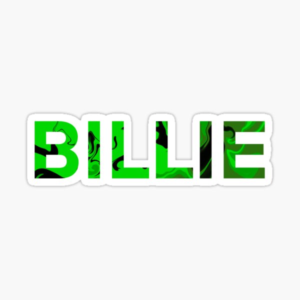 “Billie Eilish " Sticker for Sale by Kwynnalge | Redbubble