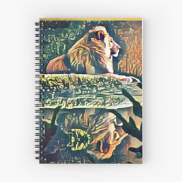 Item preview, León descansando en una jungla designed and sold by CreativeMagi.