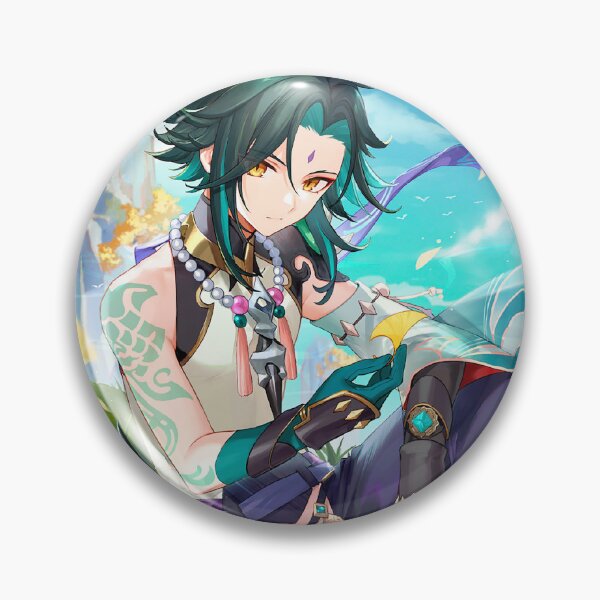 Item preview, Genshin Impact - Xiao Official Birthday Artwork 2022 designed and sold by Krimsy.