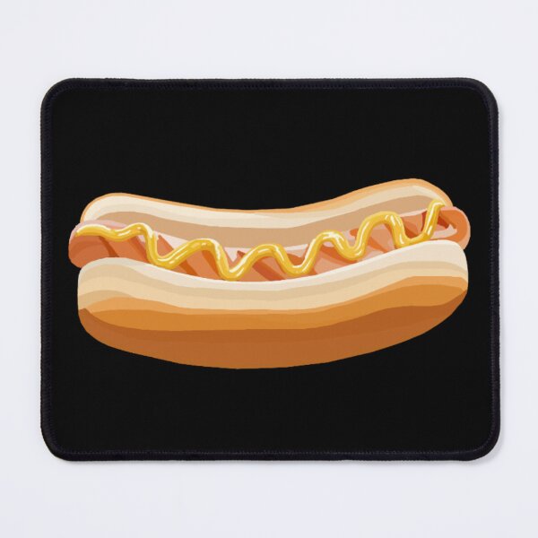 Item preview, Hotdog with Mustard in Bun designed and sold by Deborah Camp.