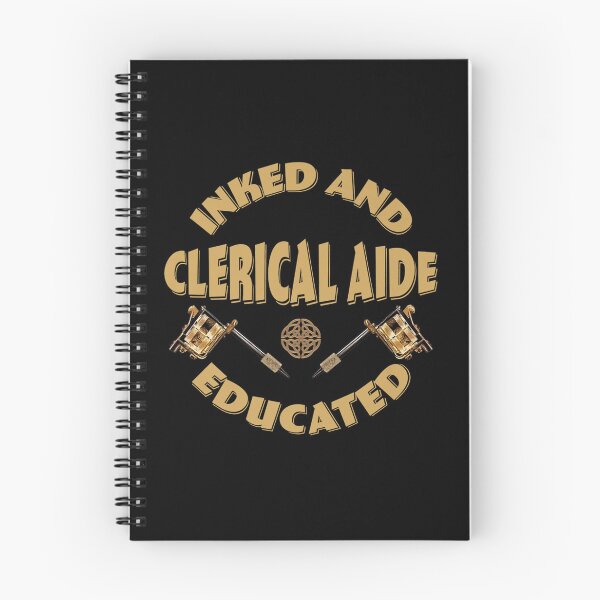 Item preview, INKED AND EDUCATED CLERICAL AIDE designed and sold by sobriowslen.