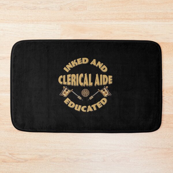 Item preview, INKED AND EDUCATED CLERICAL AIDE designed and sold by sobriowslen.