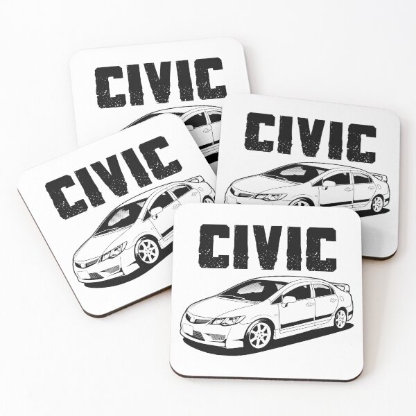 Item preview, Civic FD2 (white) designed and sold by squeal tires.