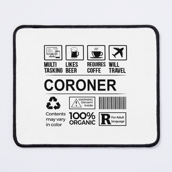 Item preview, coroner T Shirt, MultiTasking Certified Job Gift Item, Job Profession,Mens Womens Girls Dad, coroner Christmas Birthday Gift designed and sold by xlnv.