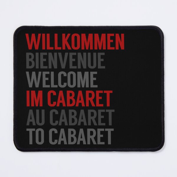 Artikelvorschau, Willkommen im Cabaret entworfen und verkauft von byebyesally.