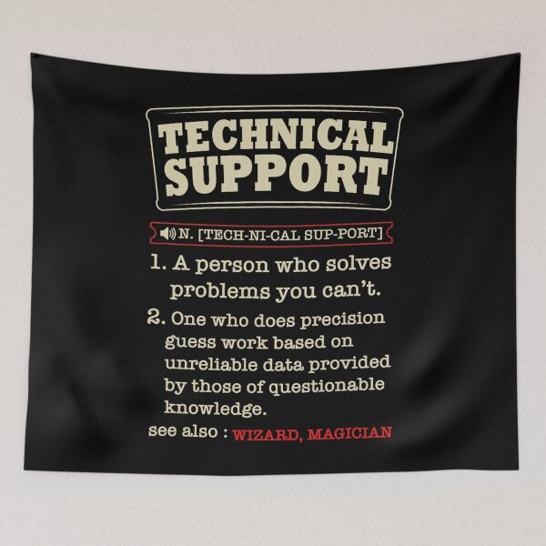 Item preview, Tech Support Definition Shirt-Funny Computer Nerd Gift Shirt designed and sold by devoteddoubt112.