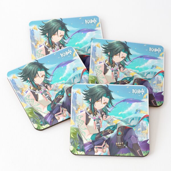Item preview, Genshin Impact - Xiao Official Birthday Artwork 2022 designed and sold by Krimsy.
