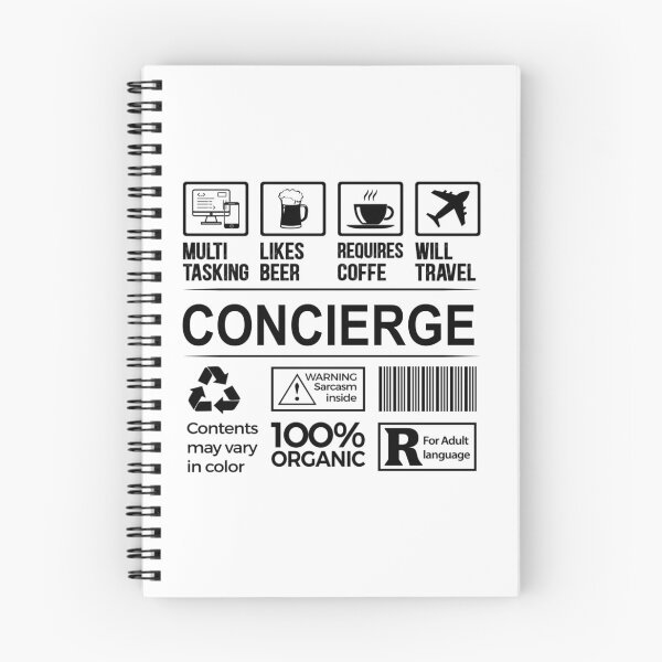 Item preview, concierge T Shirt, MultiTasking Certified Job Gift Item, Job Profession,Mens Womens Girls Dad, concierge Christmas Birthday Gift designed and sold by xlnv.