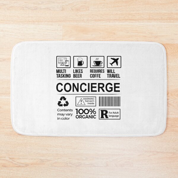 Item preview, concierge T Shirt, MultiTasking Certified Job Gift Item, Job Profession,Mens Womens Girls Dad, concierge Christmas Birthday Gift designed and sold by xlnv.