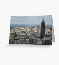 Atlanta Daytime Skyline Greeting Card