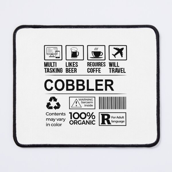 Item preview, cobbler T Shirt, MultiTasking Certified Job Gift Item, Job Profession,Mens Womens Girls Dad, cobbler Christmas Birthday Gift designed and sold by xlnv.