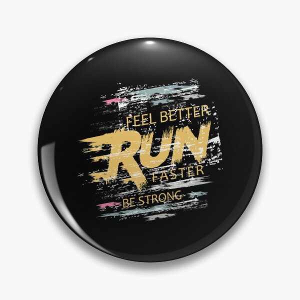 Item preview, Feel Better And Run Faster Be Strong Motivational Running T-Shirt Classic T-Shirt designed and sold by carolsheiladis.