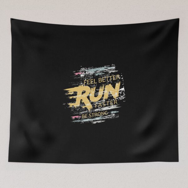 Item preview, Feel Better And Run Faster Be Strong Motivational Running T-Shirt Classic T-Shirt designed and sold by carolsheiladis.