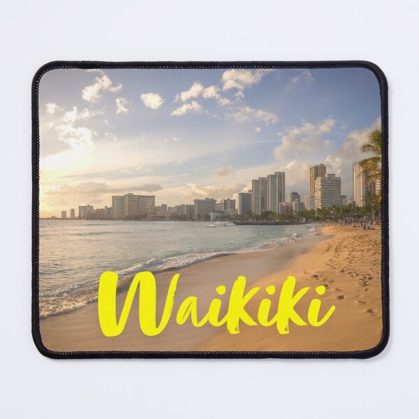 Item preview, Waikiki Beach designed and sold by kazzar2021.