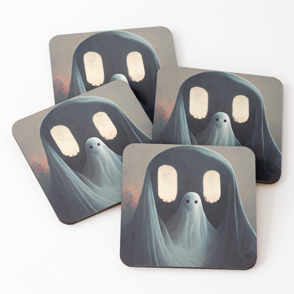 Item preview, Abstract Ghosts Spooky Halloween Ghost Portrait designed and sold by MythicPrompts.
