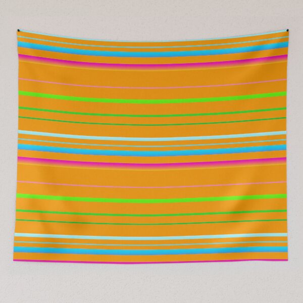 Item preview, Orange line pattern | multicolor and orange line pattern designed and sold by lausn.