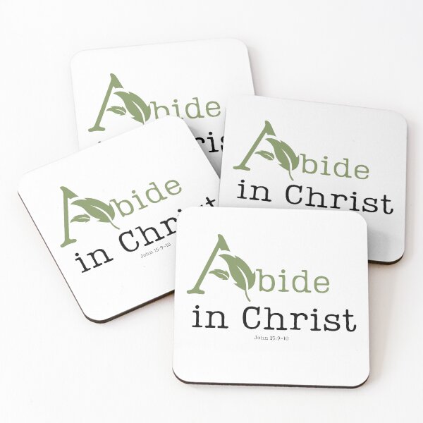 Item preview, Abide in Christ Leaf Vine Text Design designed and sold by NonPCTruths.