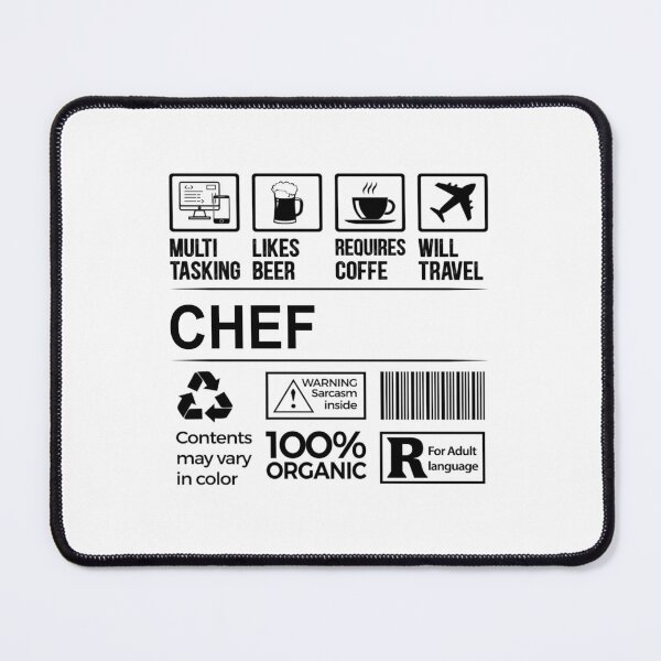 Item preview, chef T Shirt, MultiTasking Certified Job Gift Item, Job Profession,Mens Womens Girls Dad, chef Christmas Birthday Gift designed and sold by xlnv.