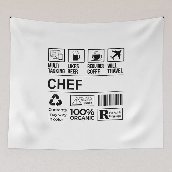 Item preview, chef T Shirt, MultiTasking Certified Job Gift Item, Job Profession,Mens Womens Girls Dad, chef Christmas Birthday Gift designed and sold by xlnv.