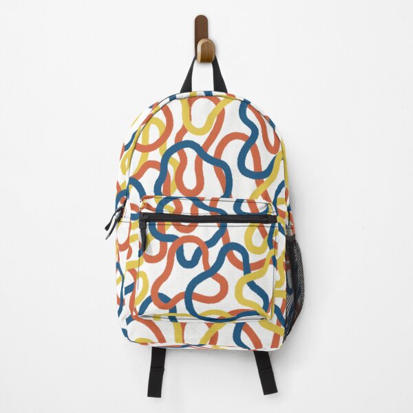 Item preview, Patterns abstract forms primary color and funky designed and sold by Akantha Design.